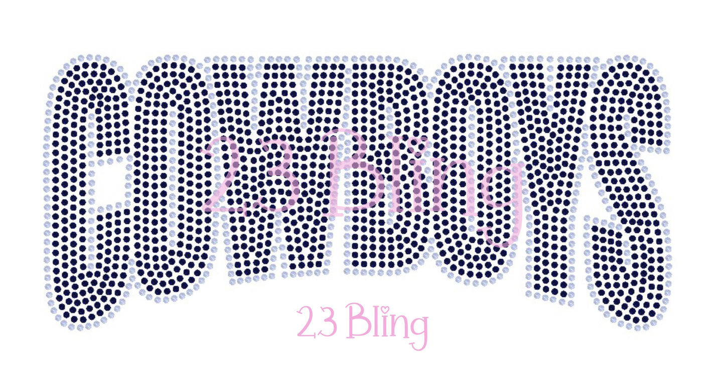 COWBOYS 2 Color Spangle Transfer