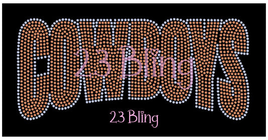 COWBOYS 2 Color Spangle Transfer