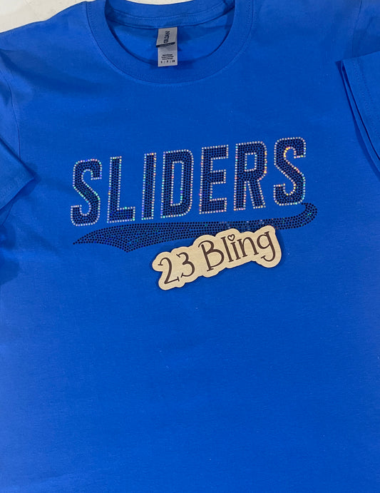 SLIDERS Swoosh Bling Tee