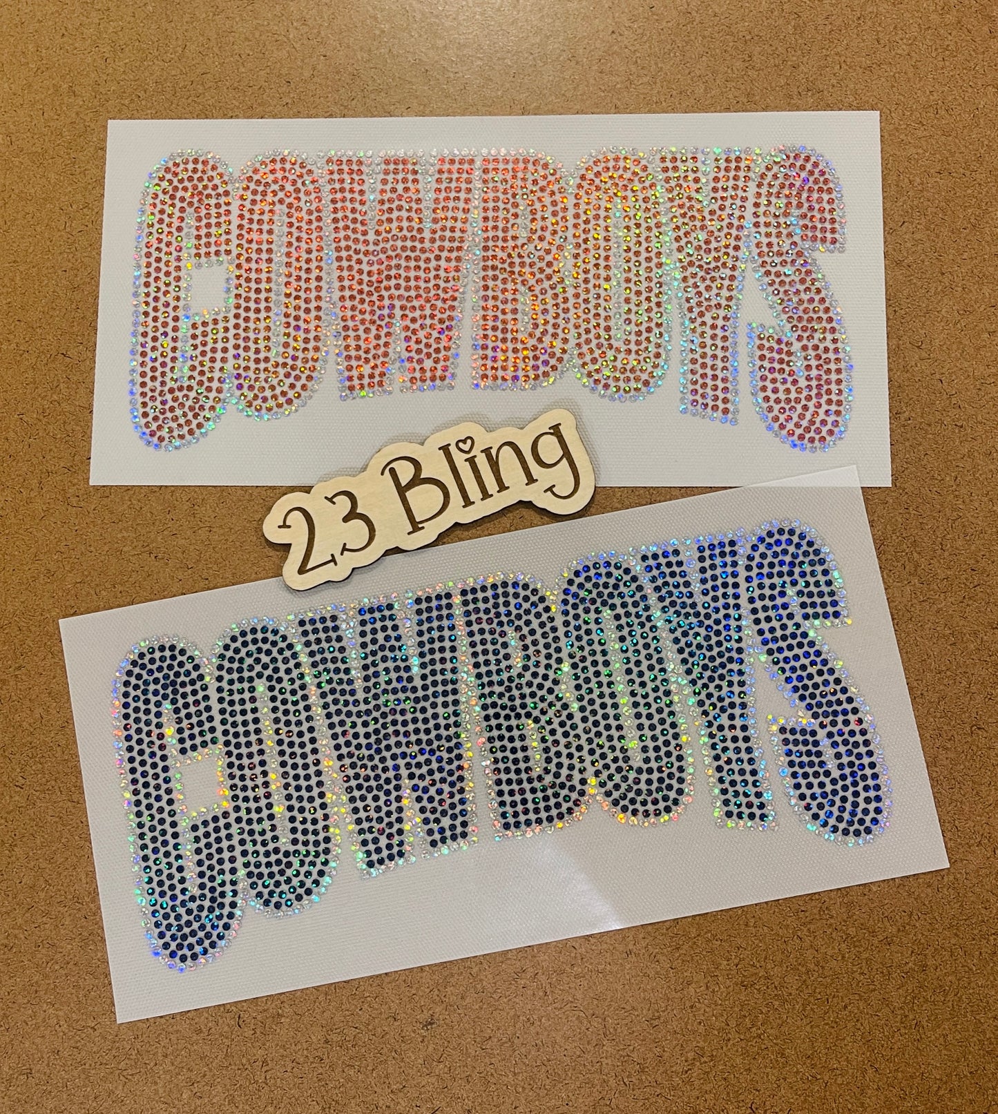 COWBOYS 2 Color Spangle Transfer