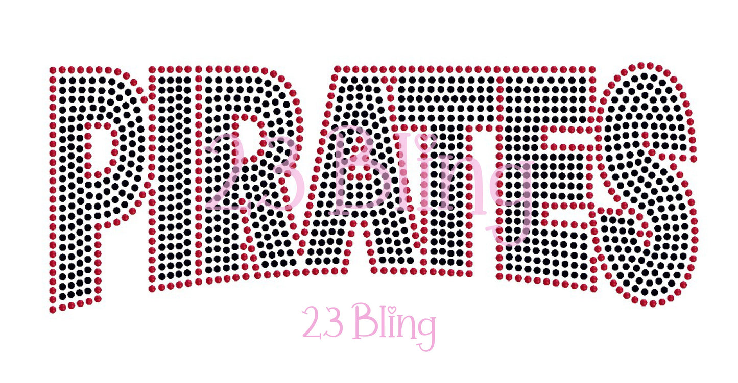 PIRATES 2 Color Spangle Transfer