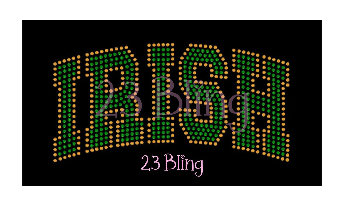 IRISH 2 Color Spangle Transfer