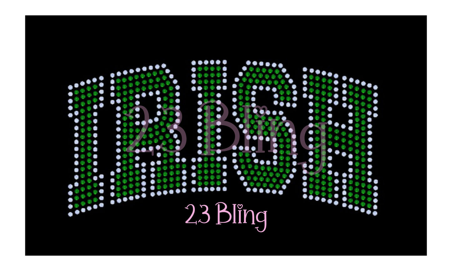 IRISH 2 Color Spangle Transfer